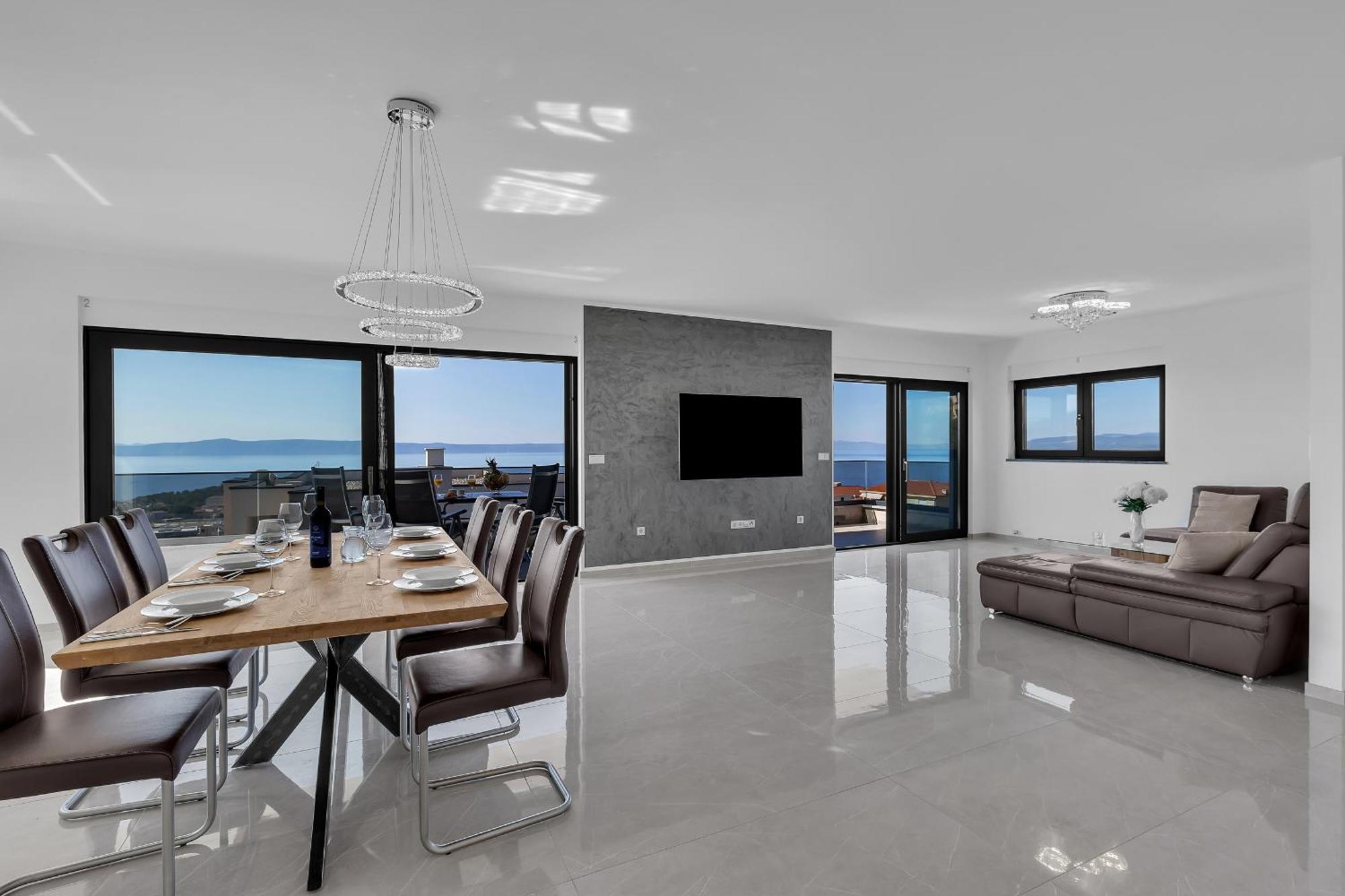 Villa Adria Makarska Bagian luar foto