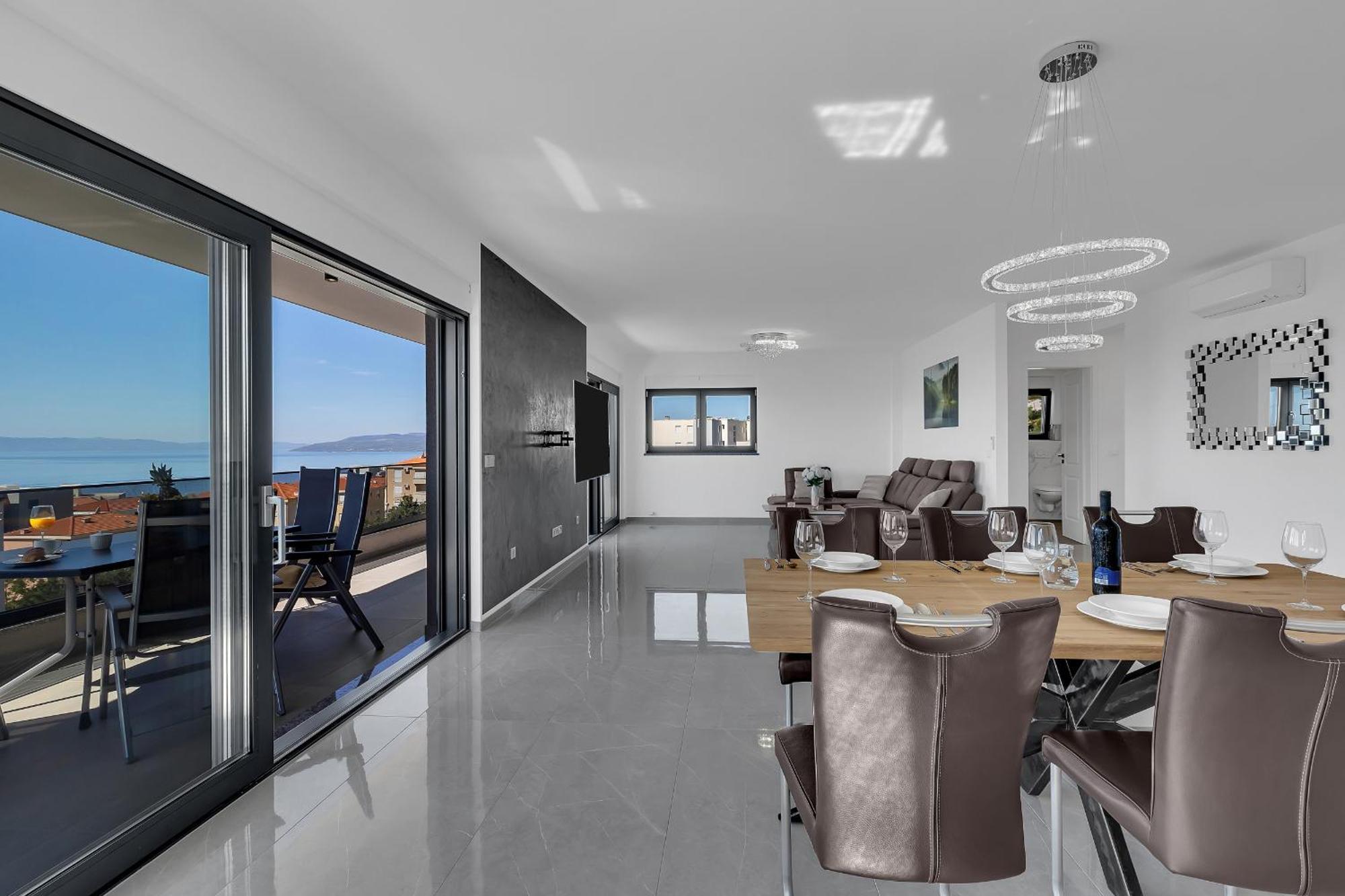 Villa Adria Makarska Bagian luar foto