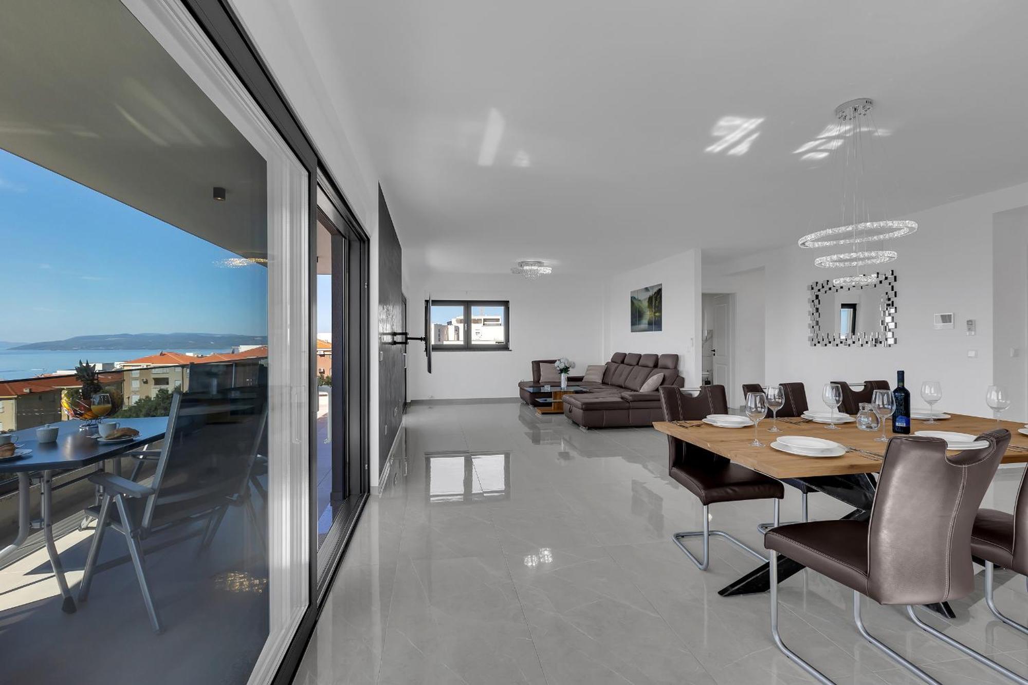 Villa Adria Makarska Bagian luar foto