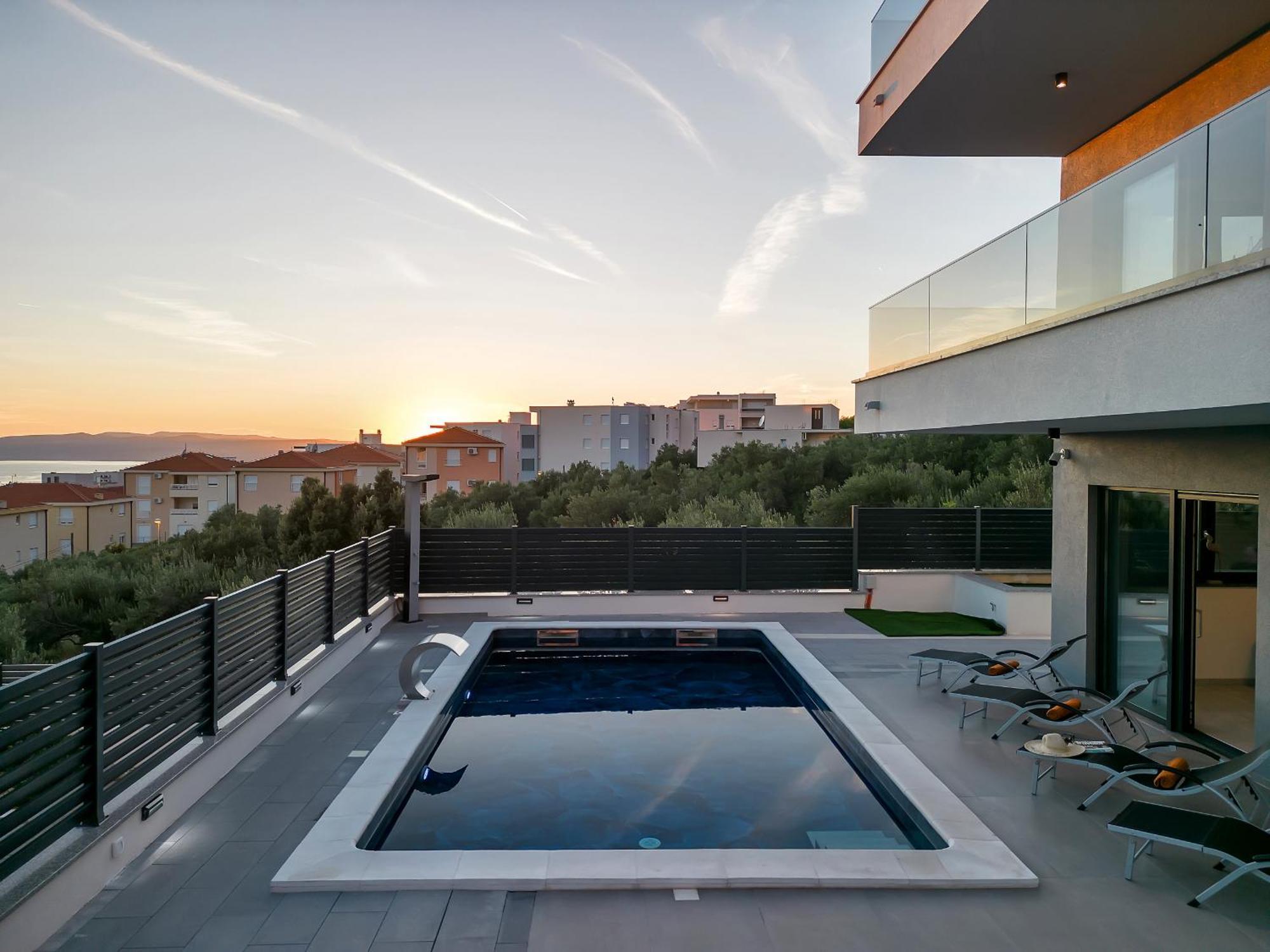 Villa Adria Makarska Bagian luar foto