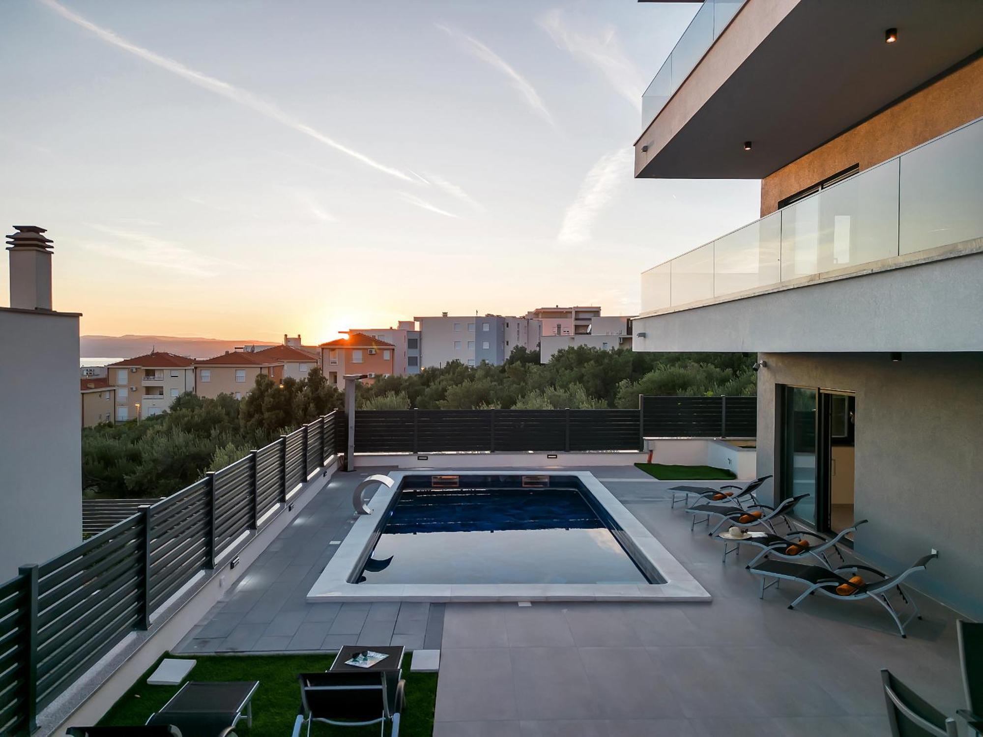 Villa Adria Makarska Bagian luar foto