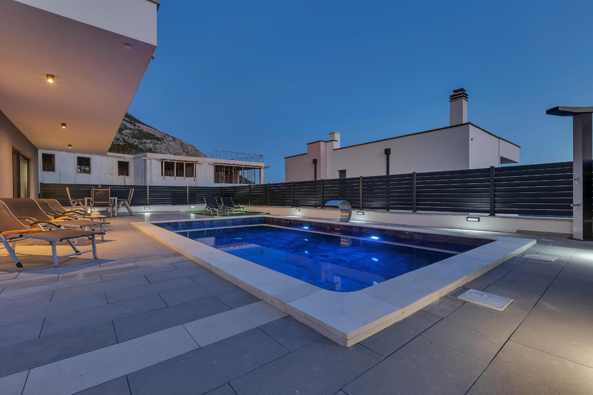 Villa Adria Makarska Bagian luar foto