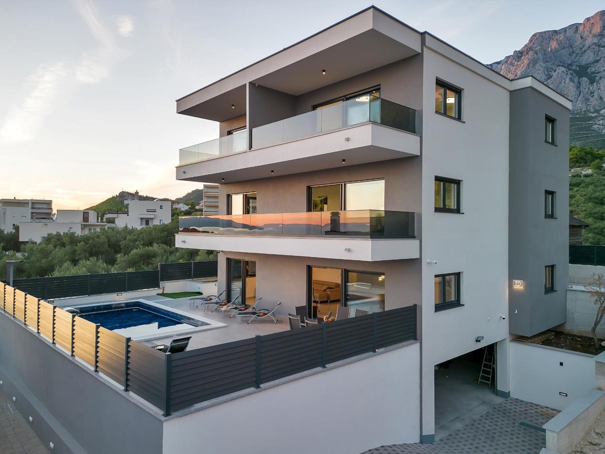 Villa Adria Makarska Bagian luar foto