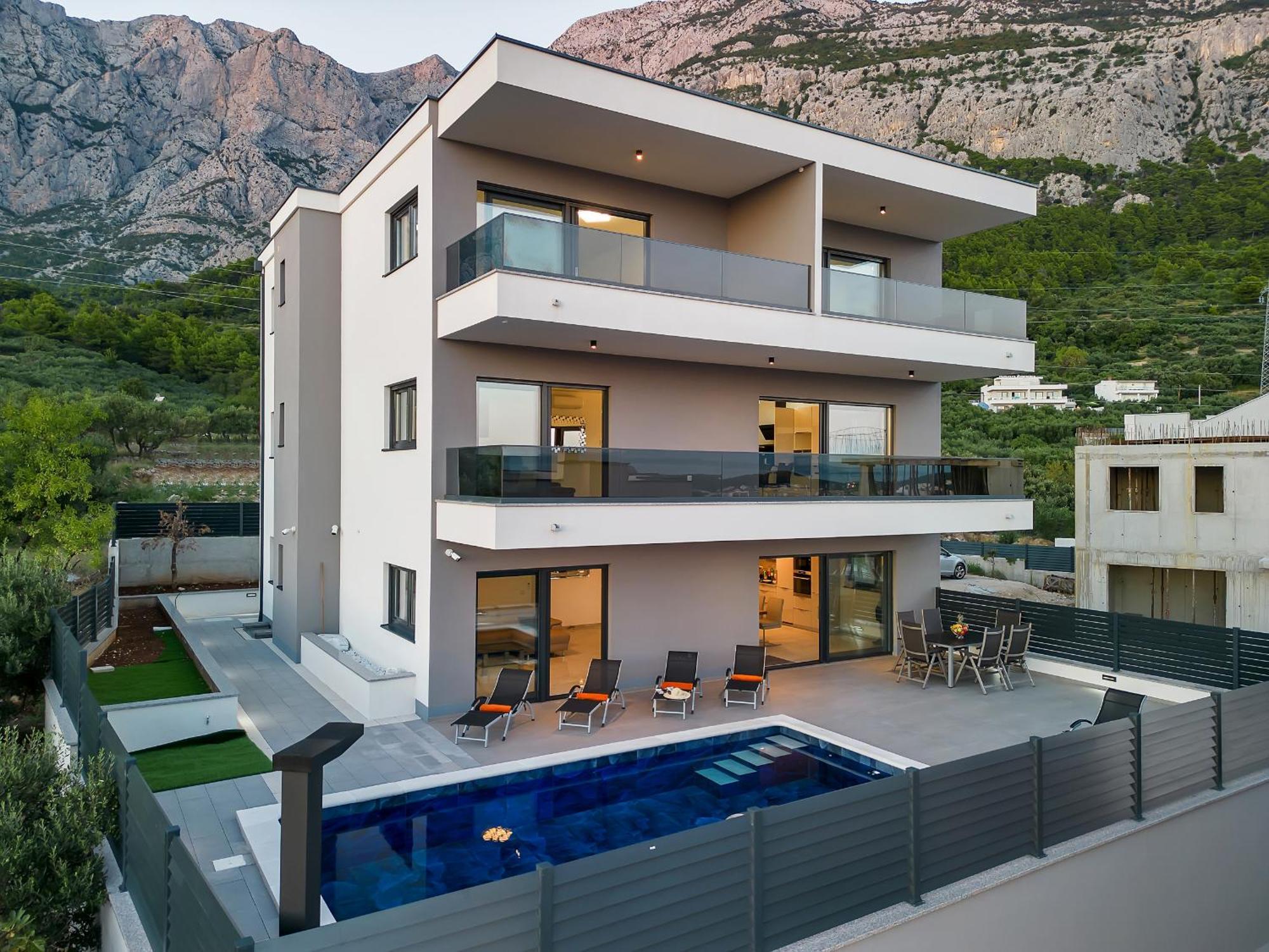 Villa Adria Makarska Bagian luar foto