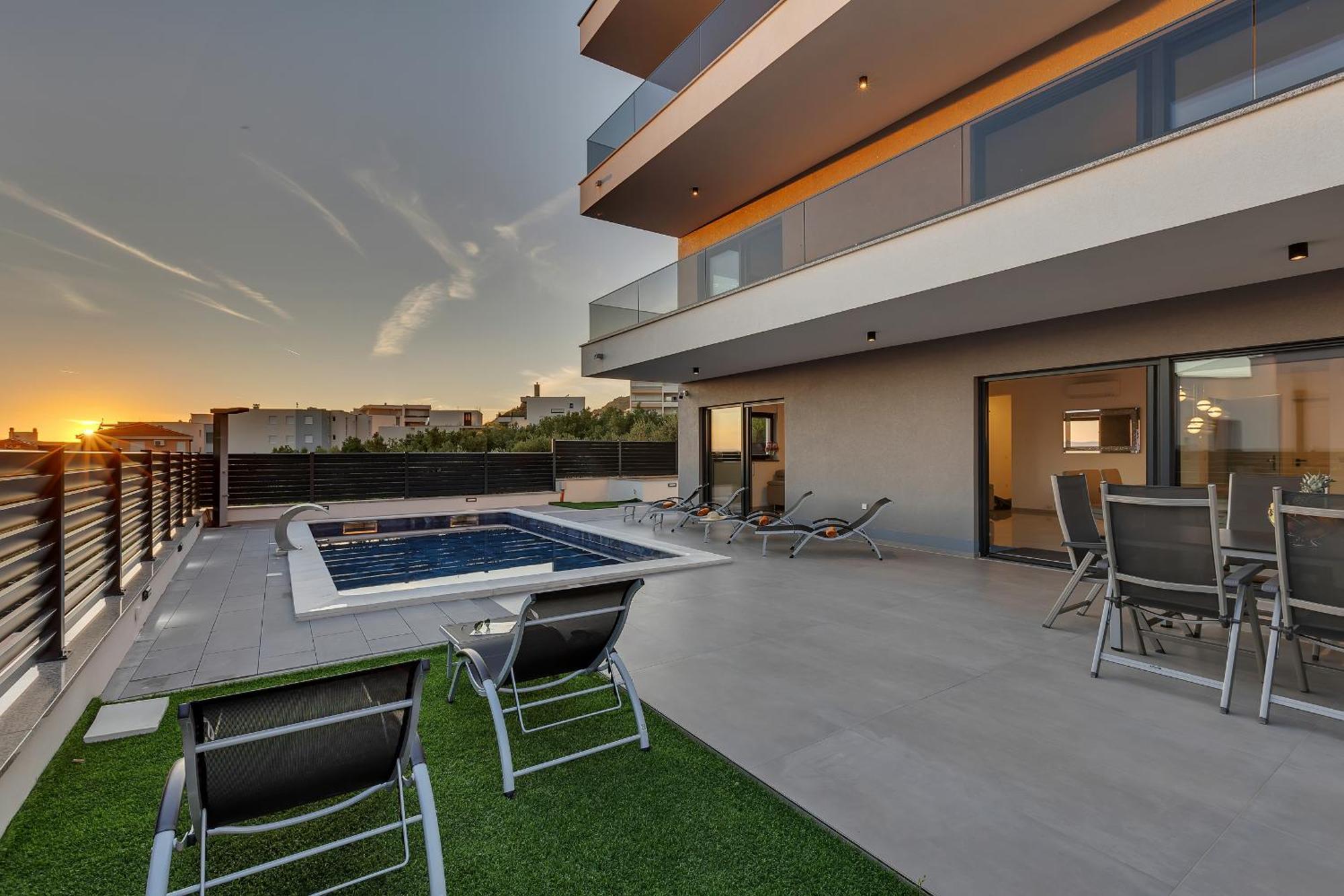 Villa Adria Makarska Bagian luar foto