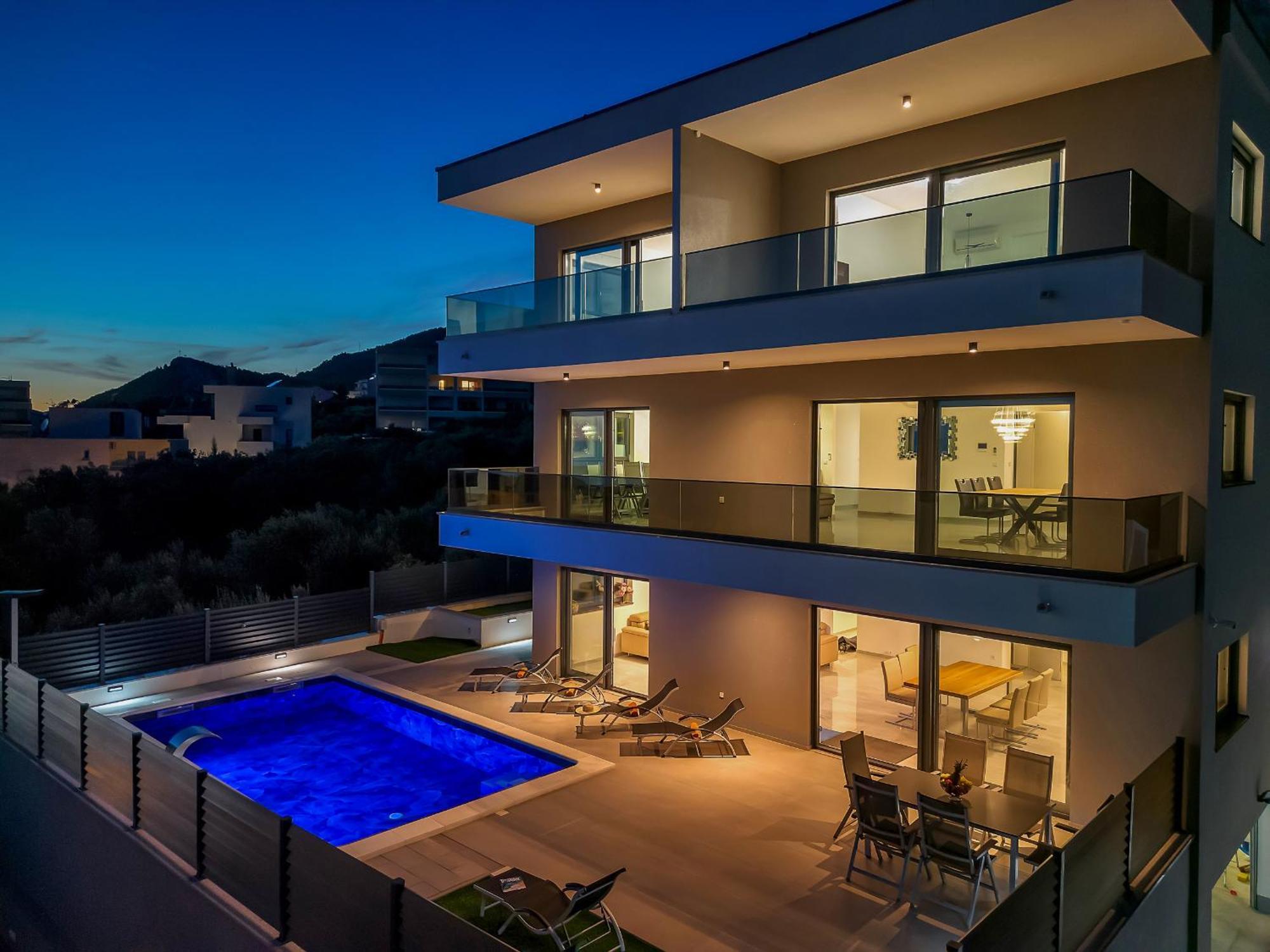 Villa Adria Makarska Bagian luar foto