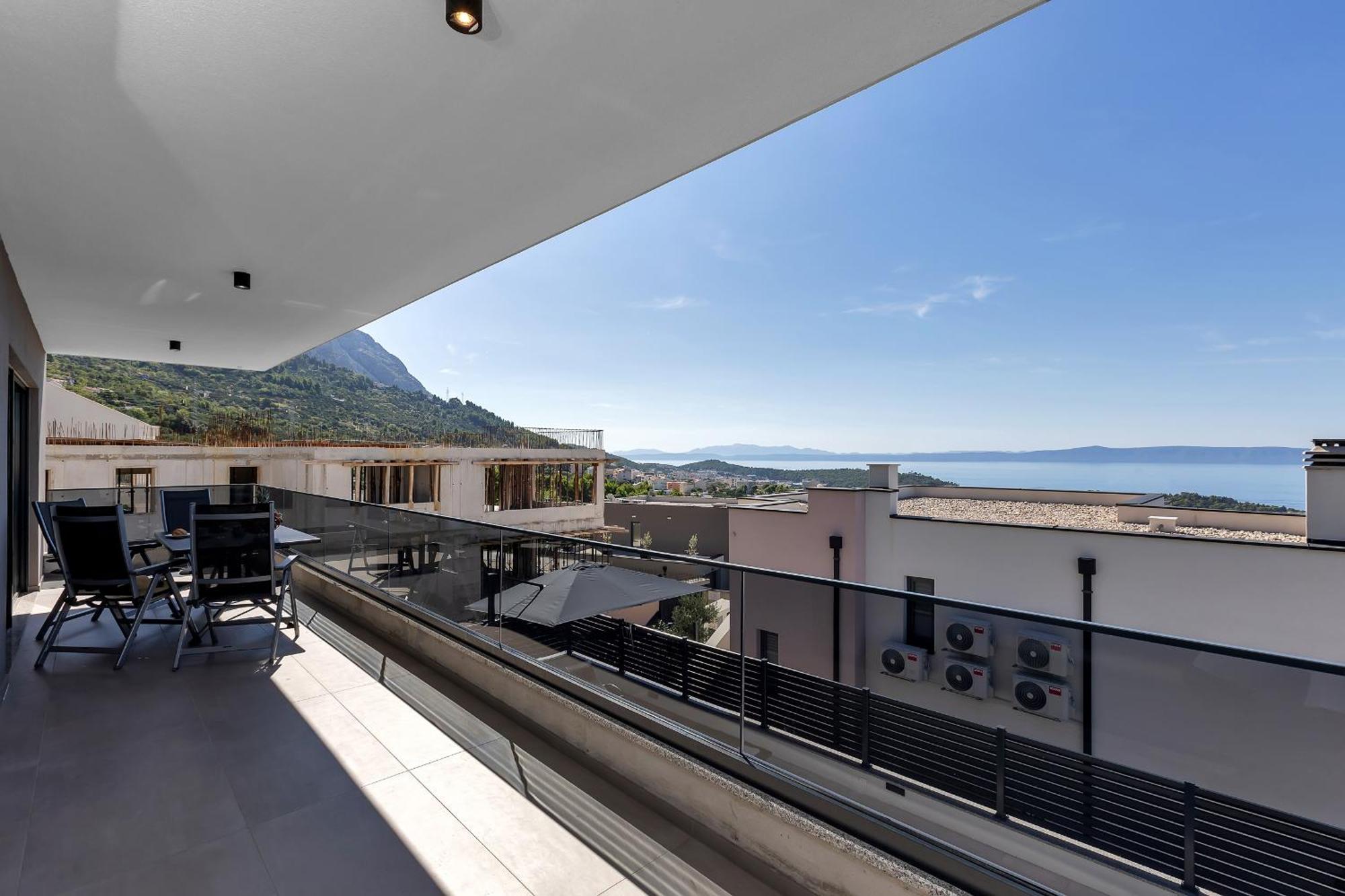 Villa Adria Makarska Bagian luar foto