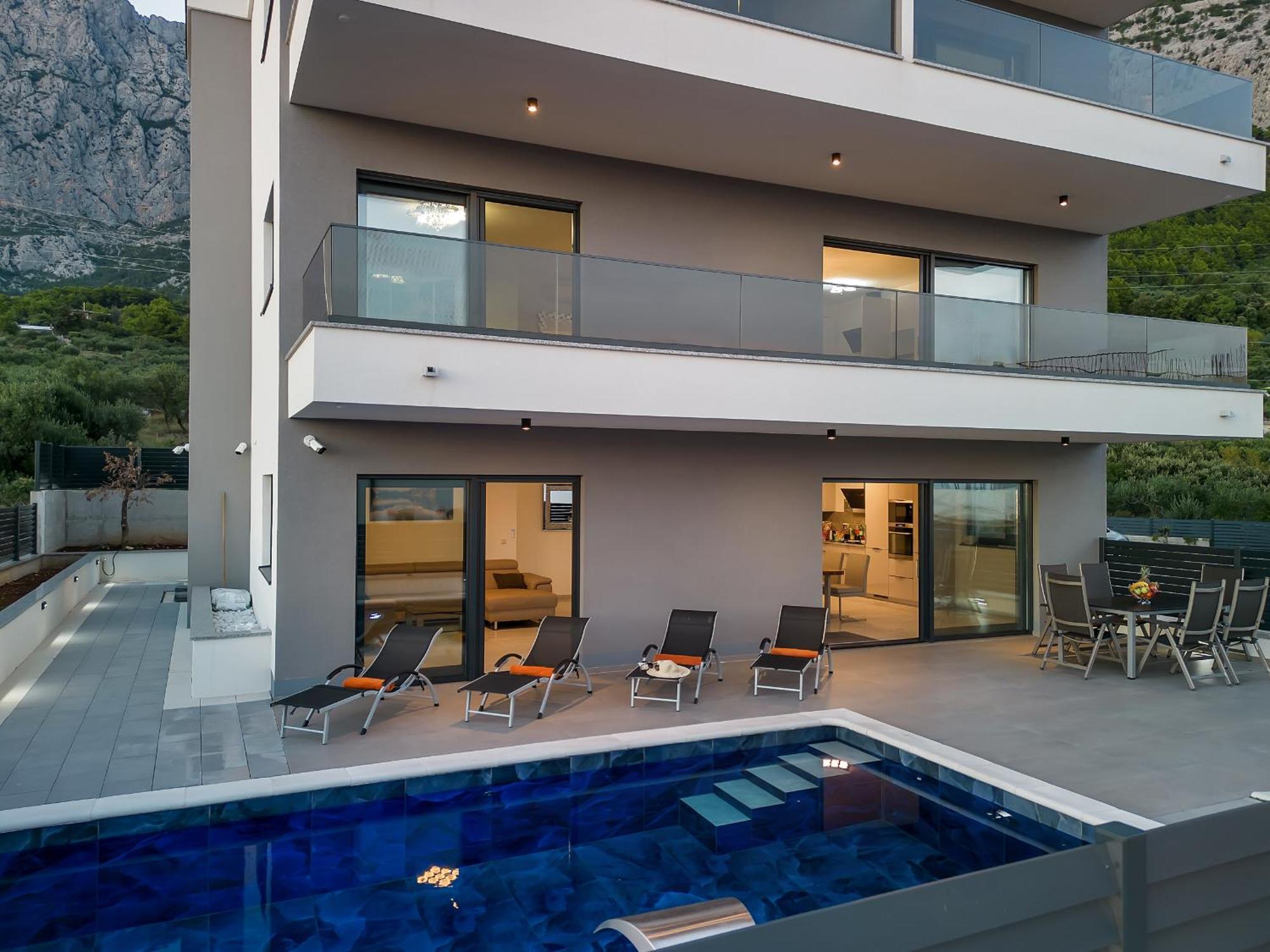 Villa Adria Makarska Bagian luar foto