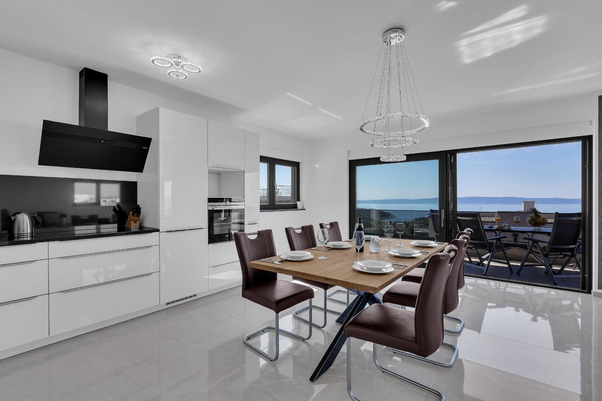 Villa Adria Makarska Bagian luar foto