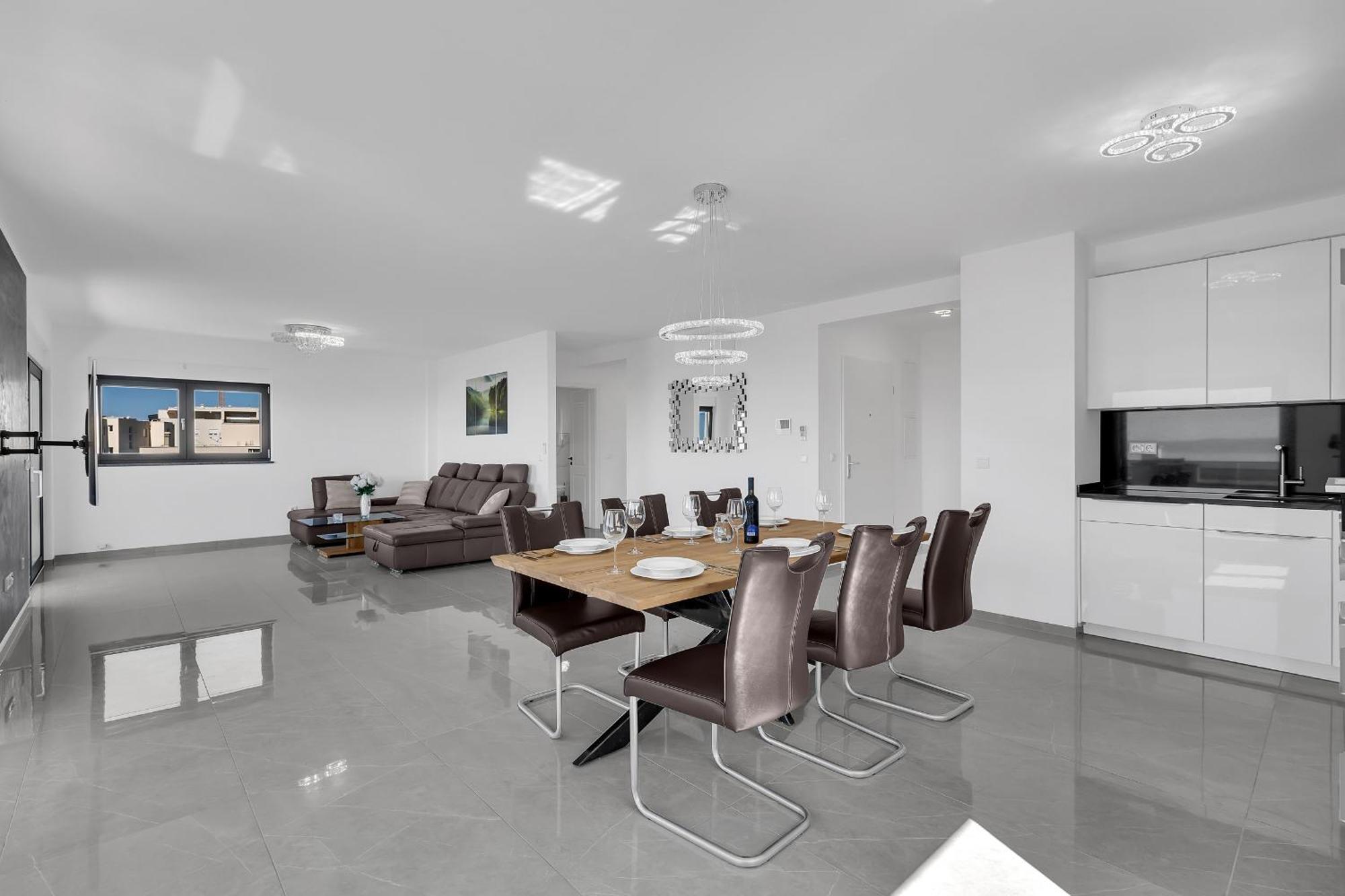 Villa Adria Makarska Bagian luar foto