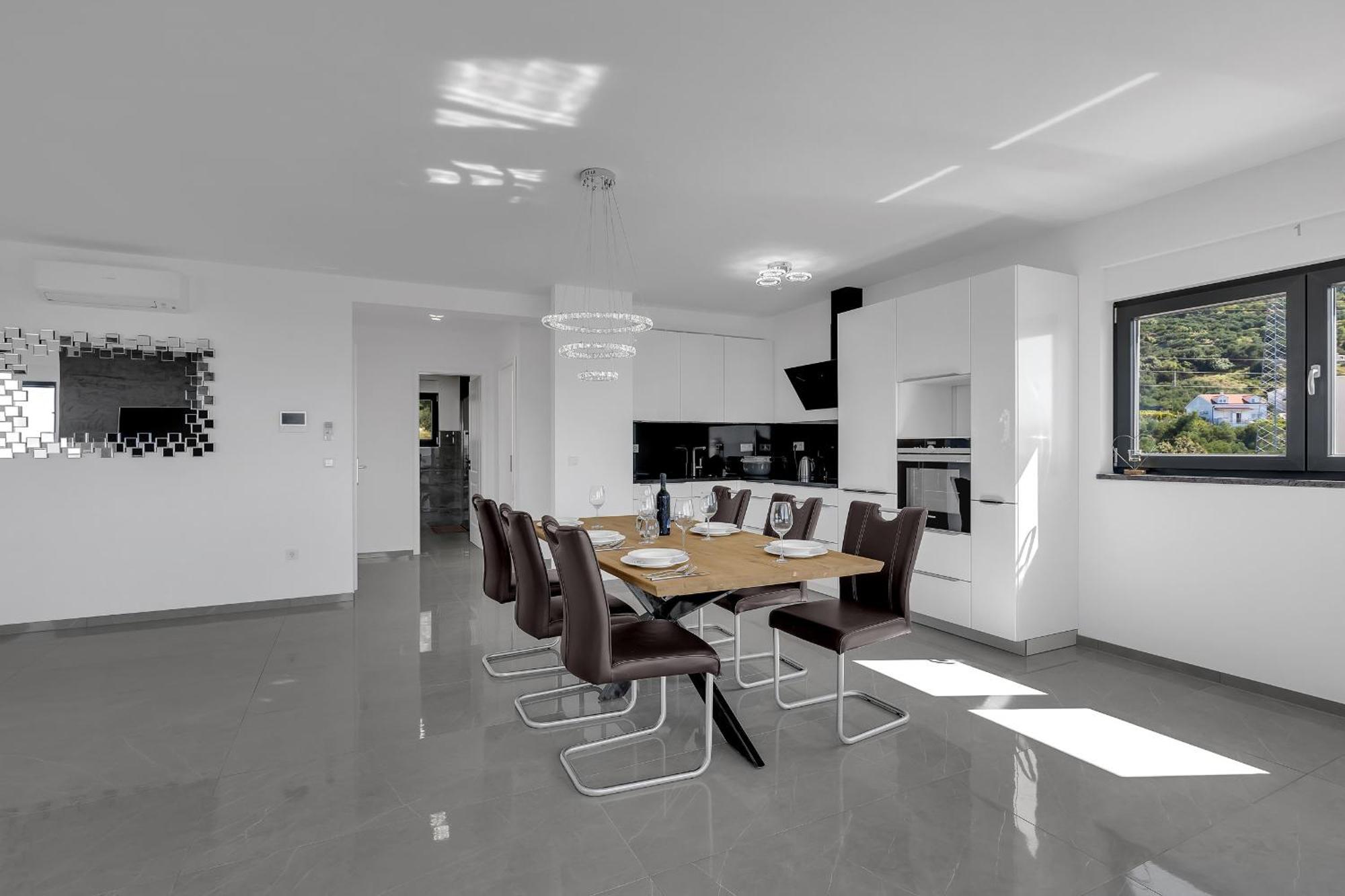 Villa Adria Makarska Bagian luar foto